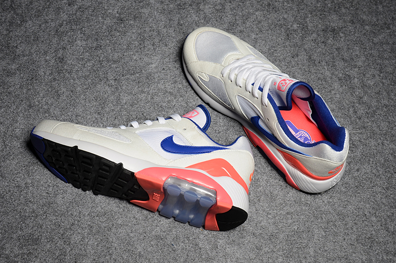 New Nike Air Max 180 White Orange Blue